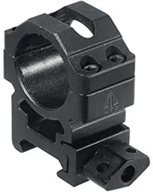 UTG 1"/2PCs Med Pro Max Strength Picatinny Rings, 22mm Wide , Black