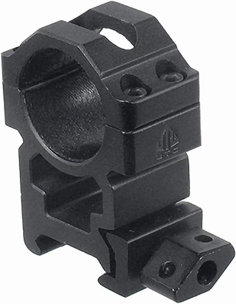 UTG 30mm/2PCs Hi Pro Max Strength Picatinny Rings,22mm Wide , Black