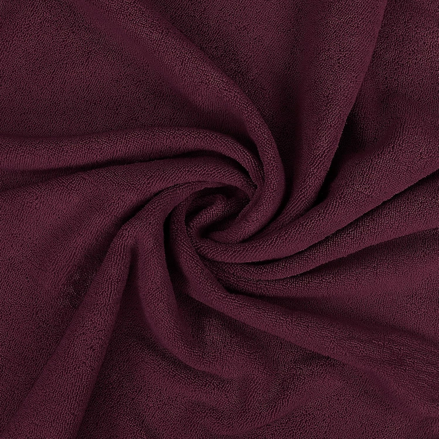 Utopia Towels Luxurious Jumbo Bath Sheet 2 Piece, 600 GSM, 35 by 70 Inches, 100% Ring Spun Cotton, Highly Absorbent and Quick Dry Extra Large Bath Towel, Super Soft Towel, Burgundy