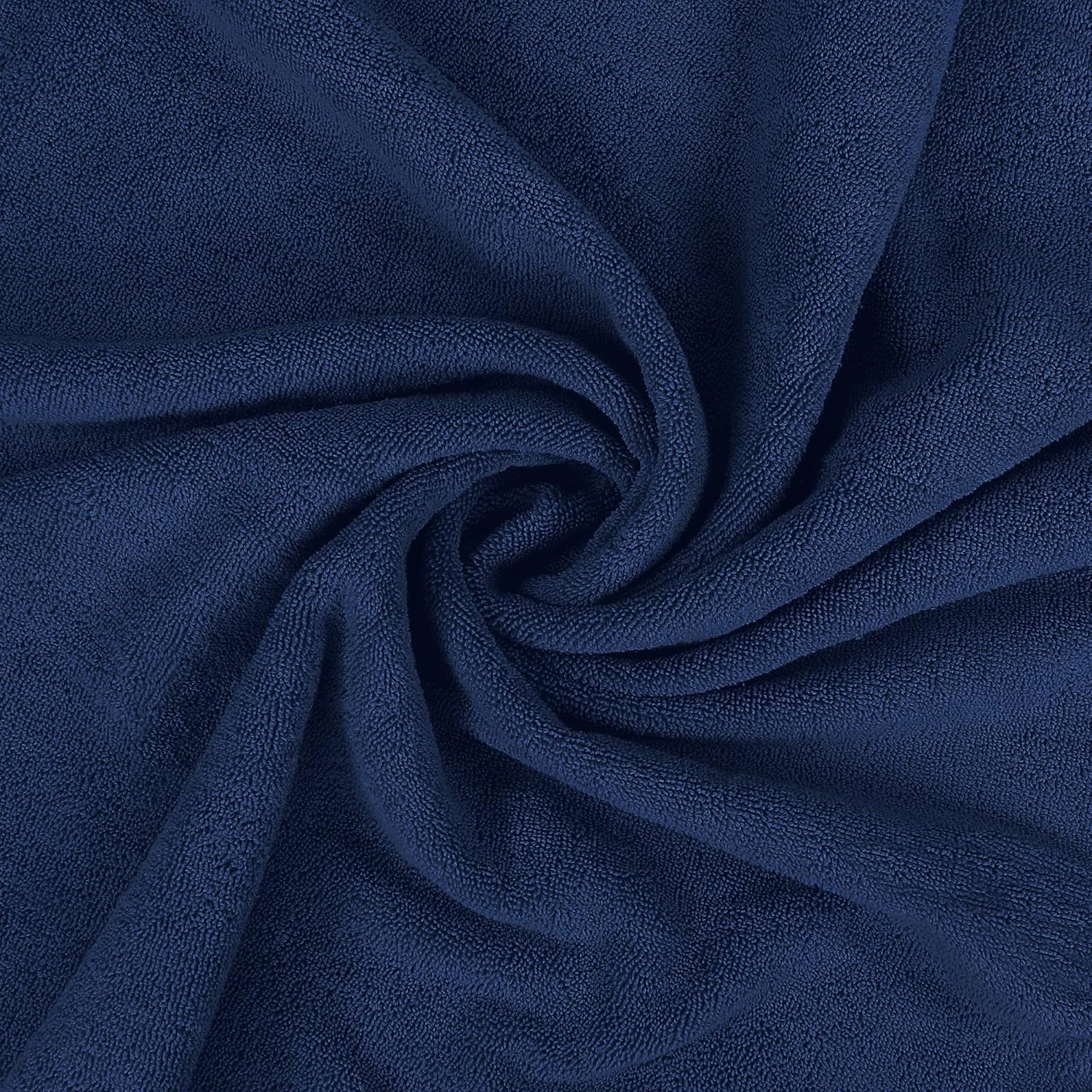 Utopia Towels Luxurious Jumbo Bath Sheet 2 Piece, 600 GSM, 35 by 70 Inches, 100% Ring Spun Cotton, Highly Absorbent and Quick Dry Extra Large Bath Towel, Super Soft Towel, Navy