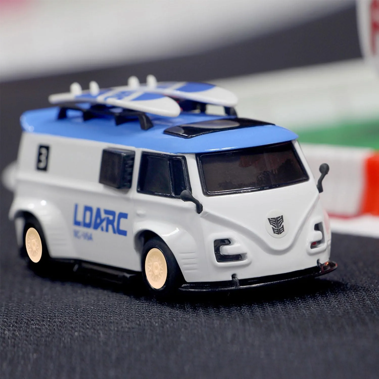 V64 LDARC 1/64 Mini RC Car 2.4Ghz Ideal for Racing Enthusiasts, Racing Remote Contrl Car Model with RGB Lights Comes with DIY Interchangeable Body Case(Grey)