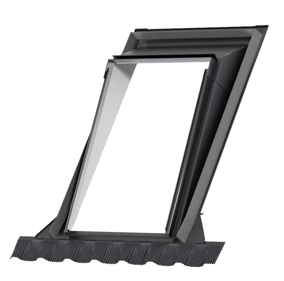 VELUX EAS 6000 Pro   Mini Dormer Flashing - For Slate & Flat Roofing Material up to 16mm thick (for roof pitches 20° - 75°)