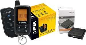 Viper Model 5305V 2 Way Car Security & Remote Start Bundled with   (1) Directed DB3 Databus All Interface Module (Renewed)