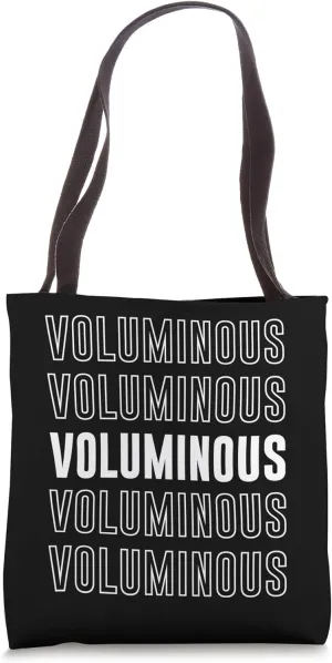 Voluminous Tote Bag