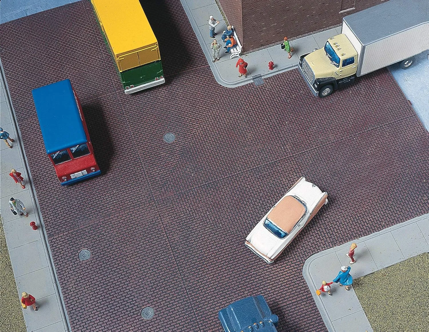 Walthers Cornerstone Series Kit HO Scale Full Set Brick Street System