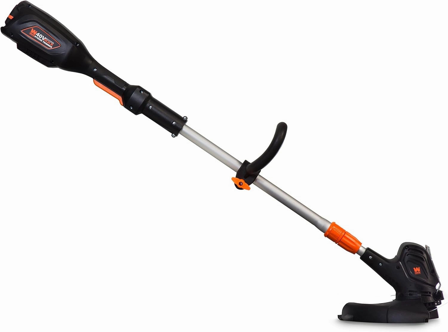WEN Cordless Electric String Trimmer and Lawn Edger with 40V Max 2Ah Battery and Charger (40413)
