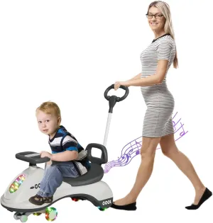 Wiggle Car push-on with Parental Handle-BZ-688-3T