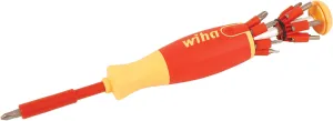Wiha 38051 Insulated Pop-Up Bit Holder Set Slotted, Phillips, Square, Torx 14 pc. Set