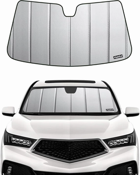 Windshield Sun Shade for Acura MDX 2014-2020,Front Window Sunshade,6 Layers Sun Shield,Block UV Rays Dashboard Shield,Insulation Sun Shade Accordion Fold