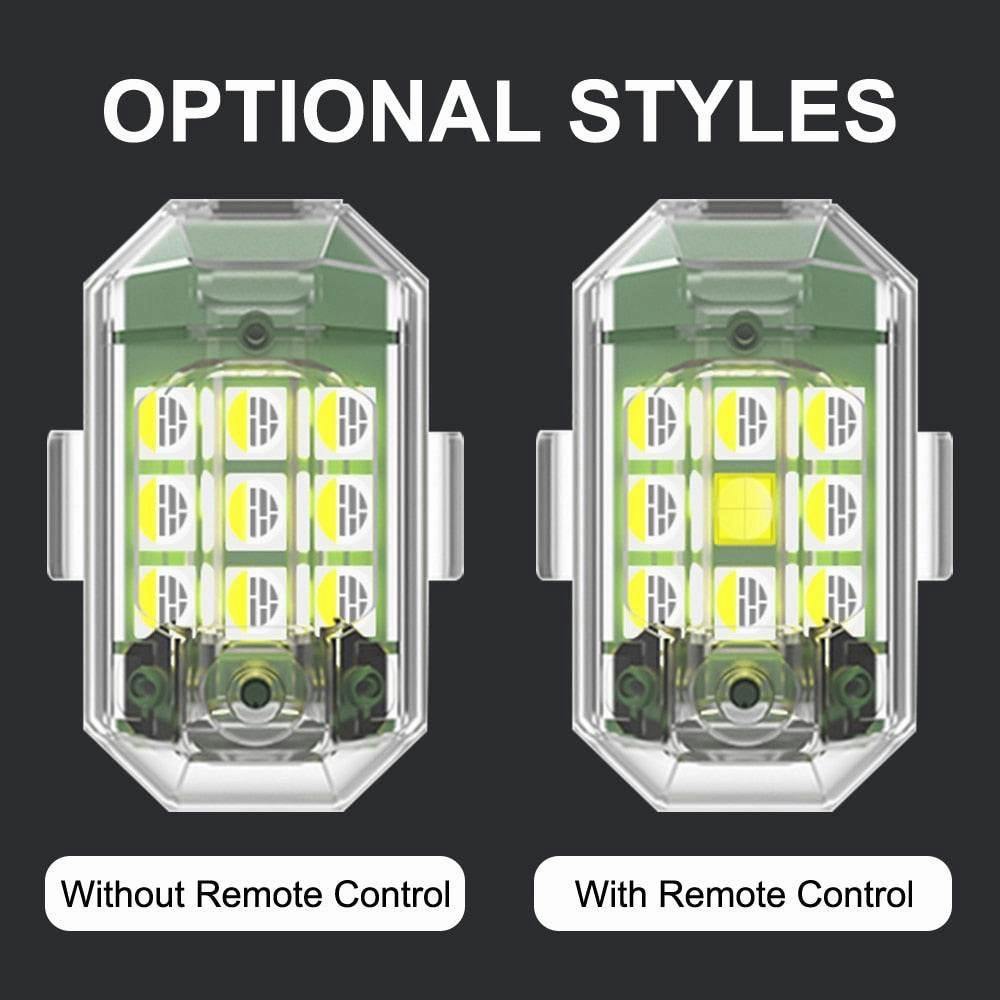 Wireless Remote Control Flasher - Anti-Collision Safety Light