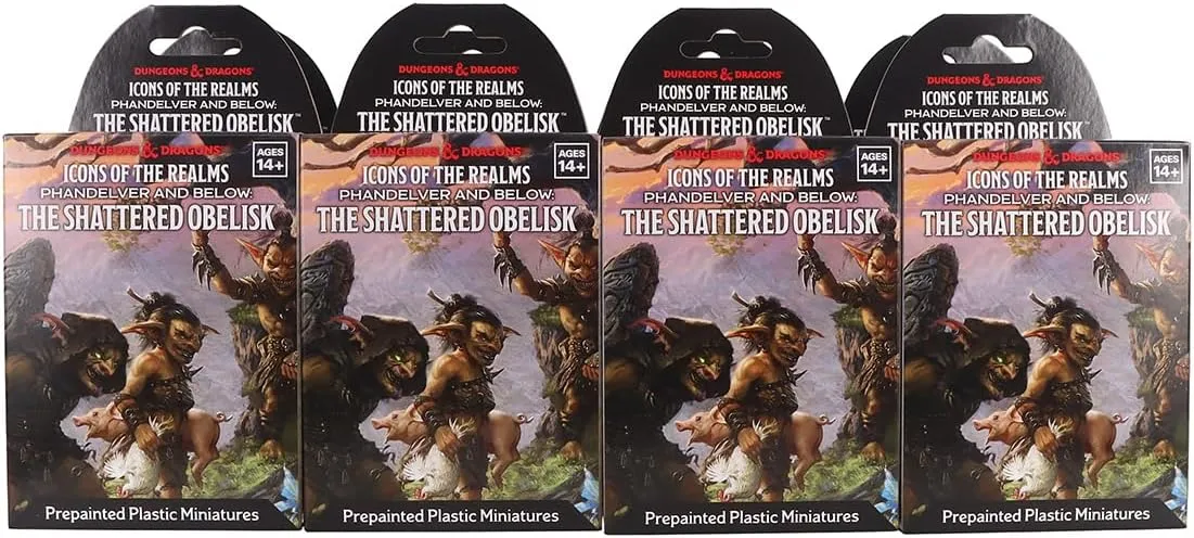 WizKids D&D Icons of The Realms: Phandelver and Below: The Shattered Obelisk - 8ct Booster Brick Dungeons and Dragons Miniatures