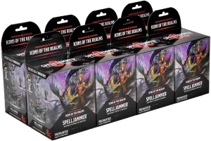 WizKids D&D Icons of The Realms: Spelljammer: Adventures in Space - 8ct. Booster Brick