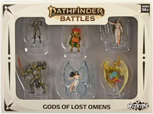 WizKids Pathfinder Battles: Gods of Lost Omens Boxed Set Miniatures | Painted