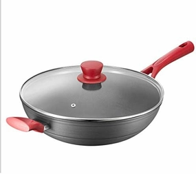 Wok Less Oil Smoke Cooker Gas Stove Flat Bottom Cooking Pot Hotpot Non Stick Pan Cooking Pan Kitchen Pot Cooking