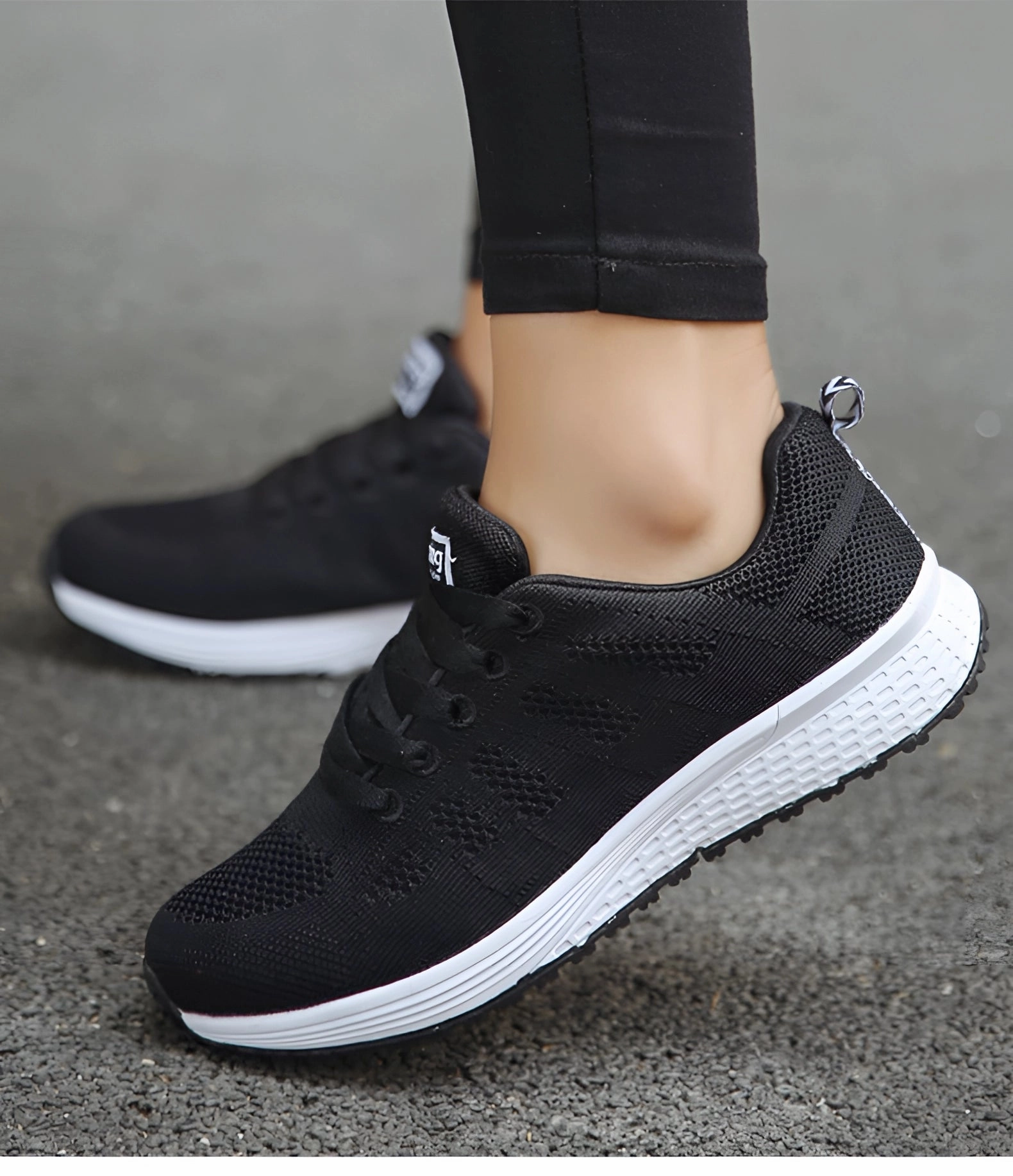 Women's Lightweight Sneakers: Breathable Pink Running Shoes