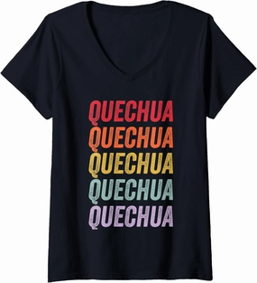 Womens Quechua V-Neck T-Shirt