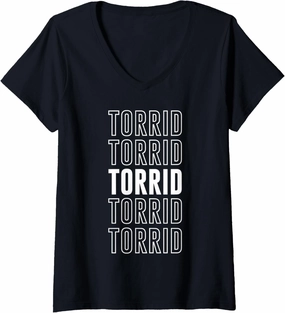 Womens Torrid V-Neck T-Shirt