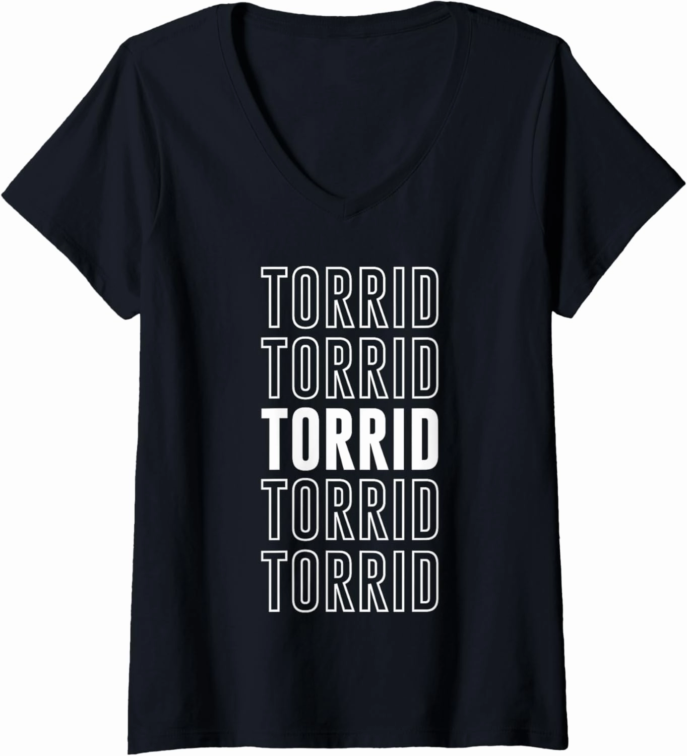 Womens Torrid V-Neck T-Shirt