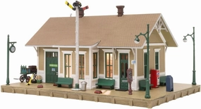 Woodland Scenics HO B/U Danbury Depot WOOBR5023