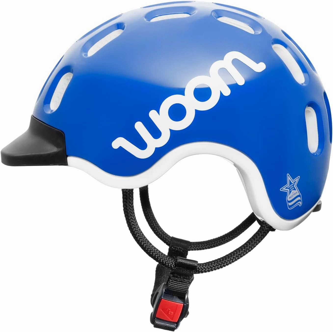 woom Kids’ Bike Helmet, Adjustable Children's Pinch-Free Helmet for Roller Skating & Scooting, Safe Bicycle & Cycling Helmet for Boys & Girls (1-14 Years Old)