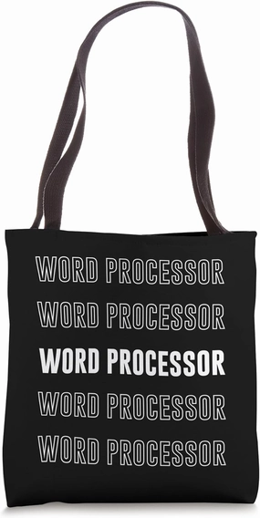 Word Processor Tote Bag