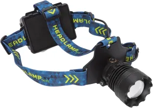 YOUTHINK USB Headlamp 3000lm Waterproof, 90 Degree, Rechargeable, Weather Resistant, 90° Angle Adjustment, Hands, Power Display, Suitable for Riding, Fishing, Outdoor