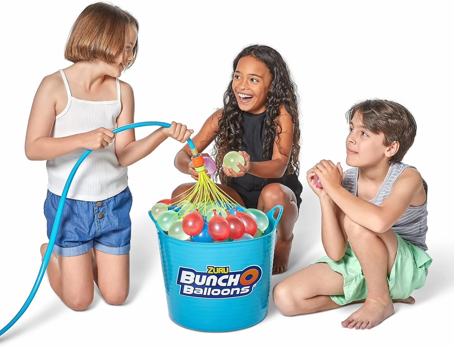 ZURU BUNCH O BALLOONS - 350 Rapid-Fill Crazy Color Water Balloons (10 Pack) Amazon Exclusive